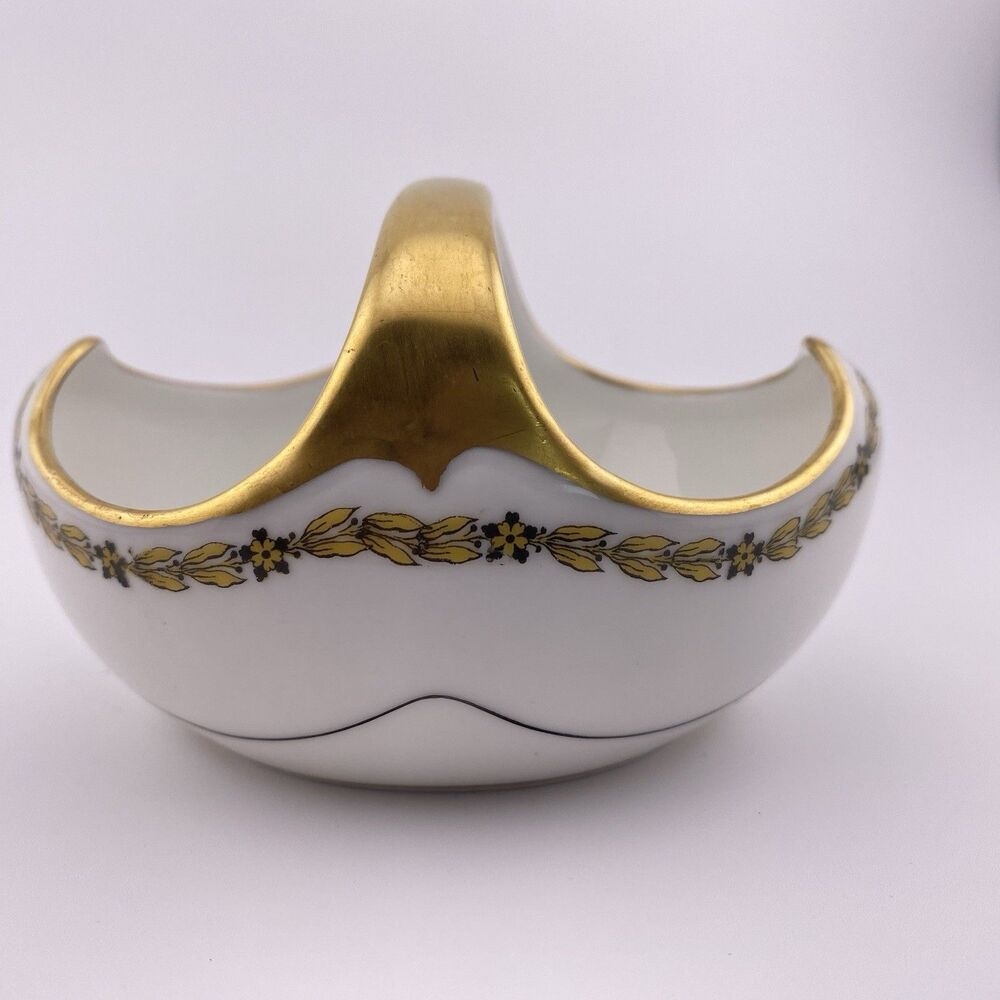 Vintage Dish Gold Trim Haviland & Co. Limoges Haviland France Embossed #2 Bottom
